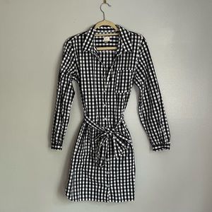 A New Day Gingham Button Down Dress